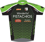 Wonderful Pistachios Cycling 2012 shirt