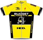 Team Budget Forklifts 2012 shirt