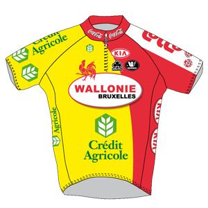Wallonie Bruxelles - Credit Agricole 2011 shirt