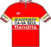 Flandria - Ca-va seul - Sunair 1979 shirt