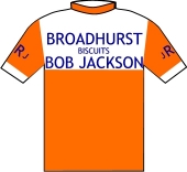 Broadhurst Biscuits - Bob Jackson Cycles 1969 shirt